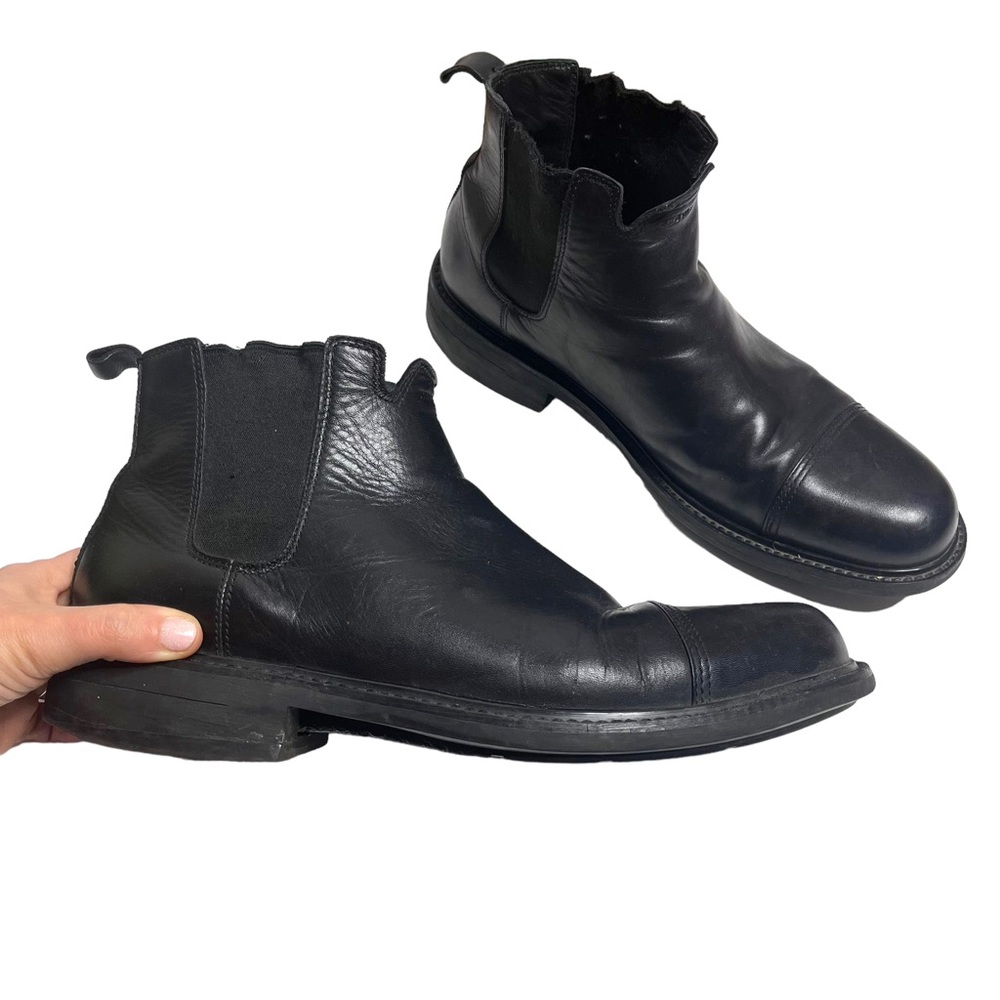Red Wings Chelsea Mid Classic Black Leather Pull On Boots 4630 Men’s Size 13